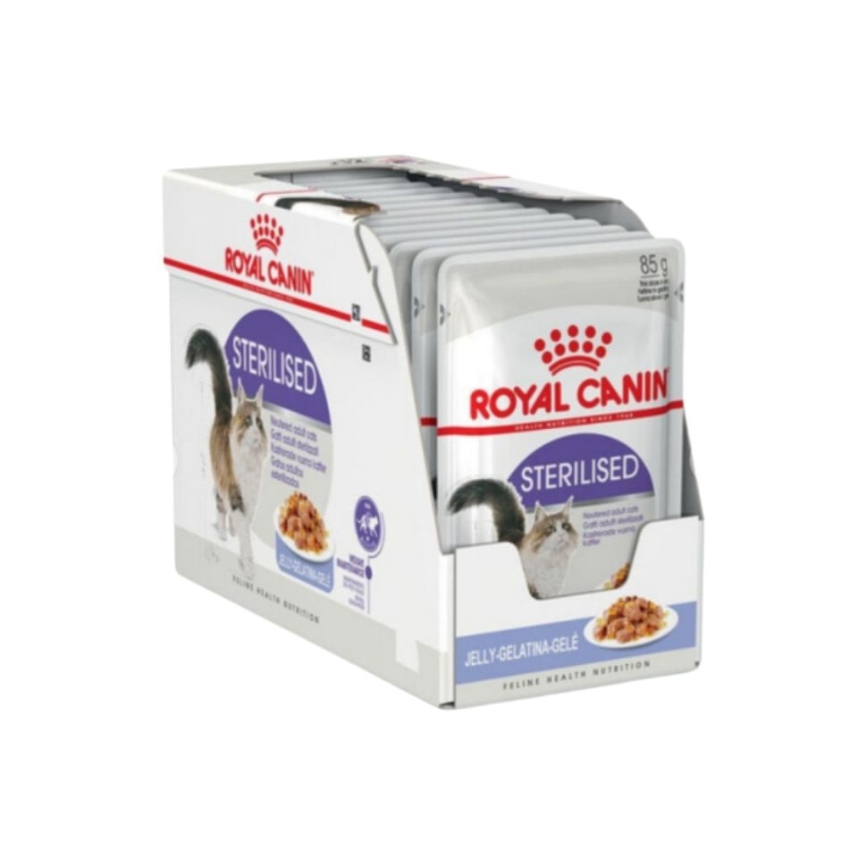 Royal Canin Jelly Sterilised Kısırlaştırılmış Yaş Kedi Maması 12 Adet x 85 Gr