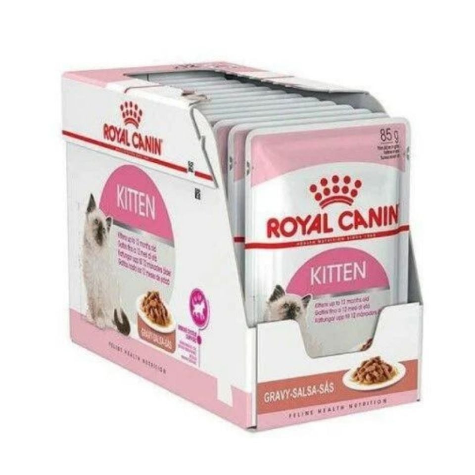 Royal Canin Kitten Pouch Gravy 85 Gr X 12 Adet