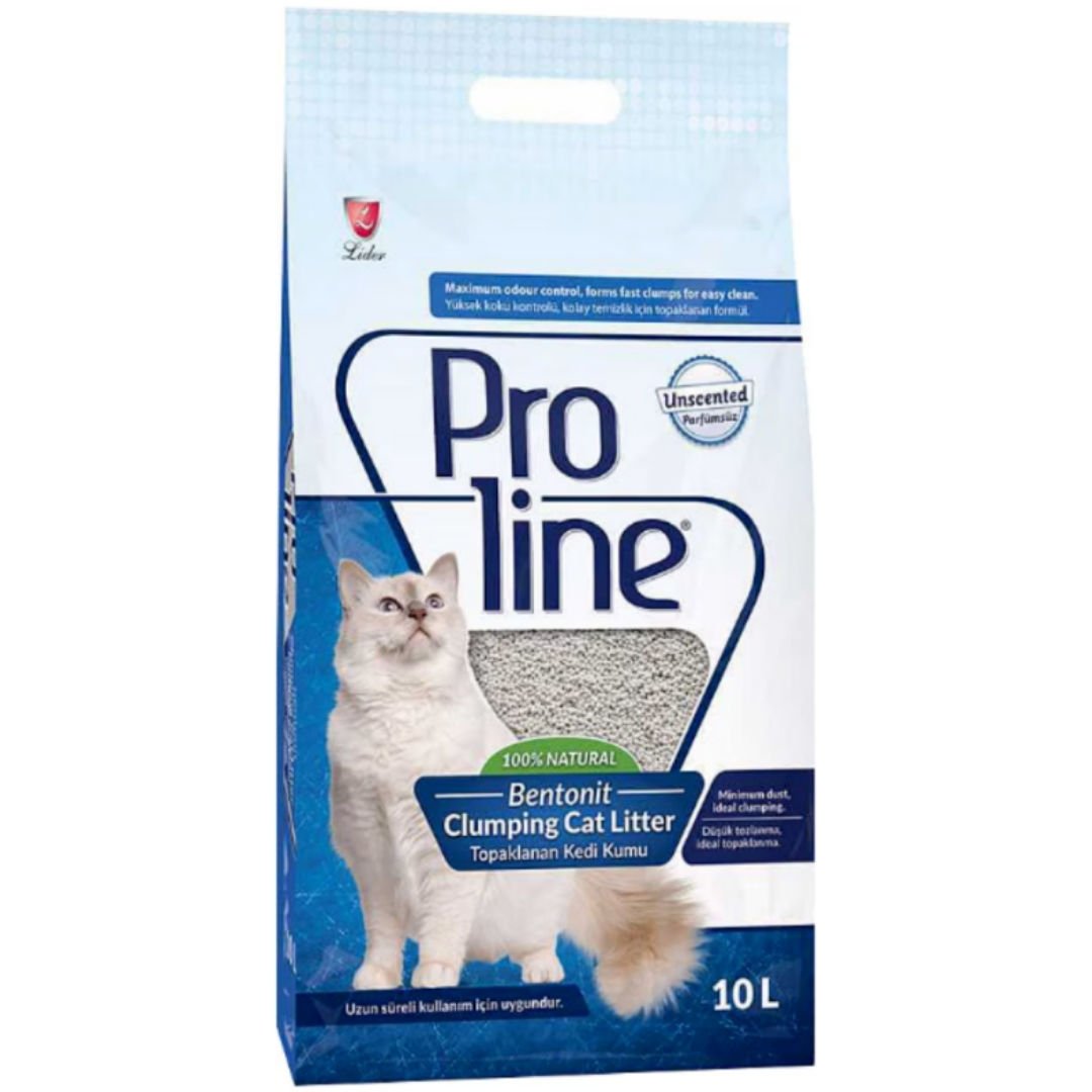 Proline Bentonit Kedi Kumu Parfümsüz 10lt