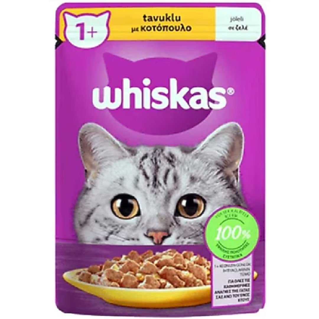 Whiskas Pouch Tavuklu Yaş Kedi Maması 85gr