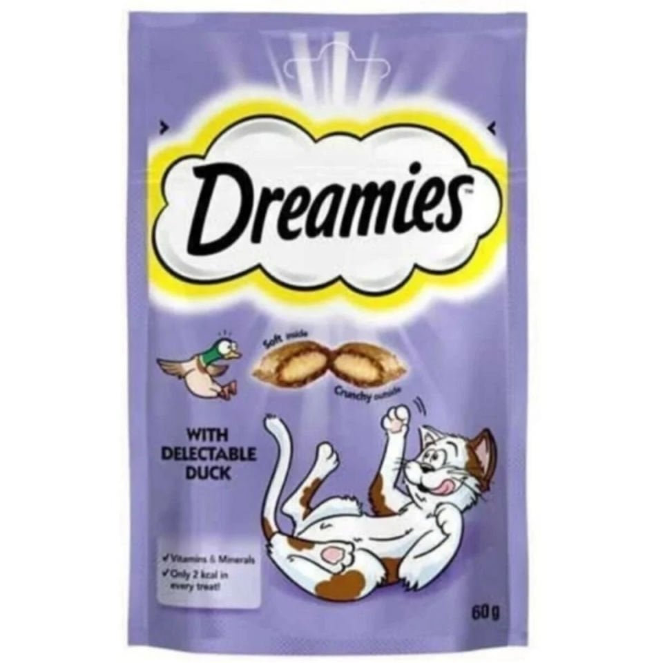 Dreamies Ördekli Kedi Ödülü 60 Gr