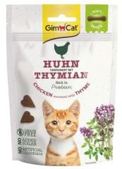 Gimcat Soft Snacks Chicken & Thyme Tahılsız Kedi Ödülü 60 gr