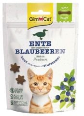 Gimcat Soft Snacks Duck & Blueberry Tahılsız Kedi Ödülü 60 gr