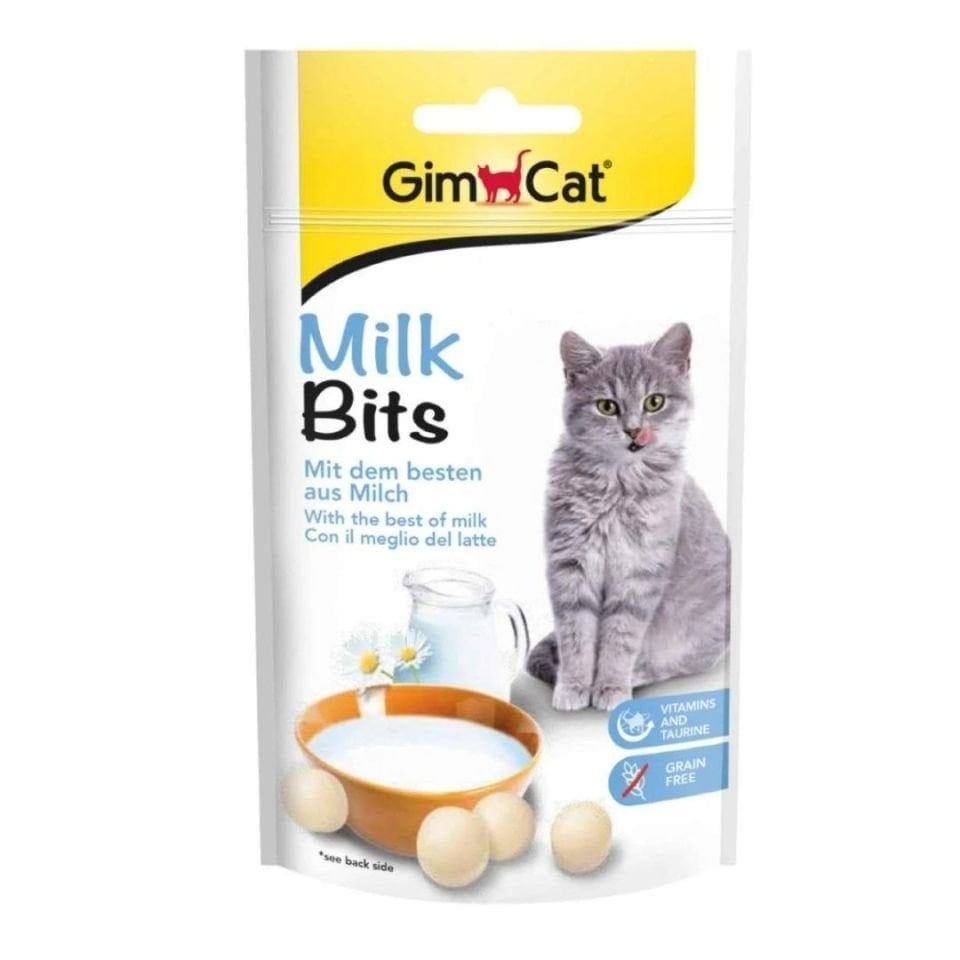 GimCat MilkBits Sütlü Ödül Tableti 40 Gr