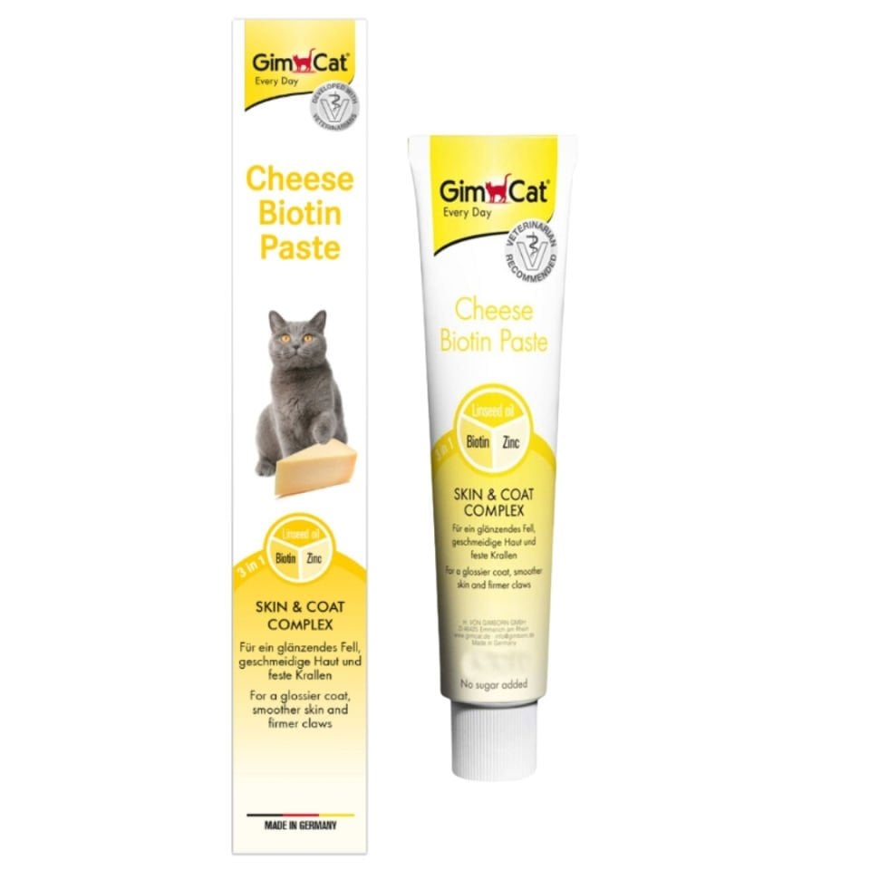Gimcat Cheese Biotin Kedi Macunu 100gr