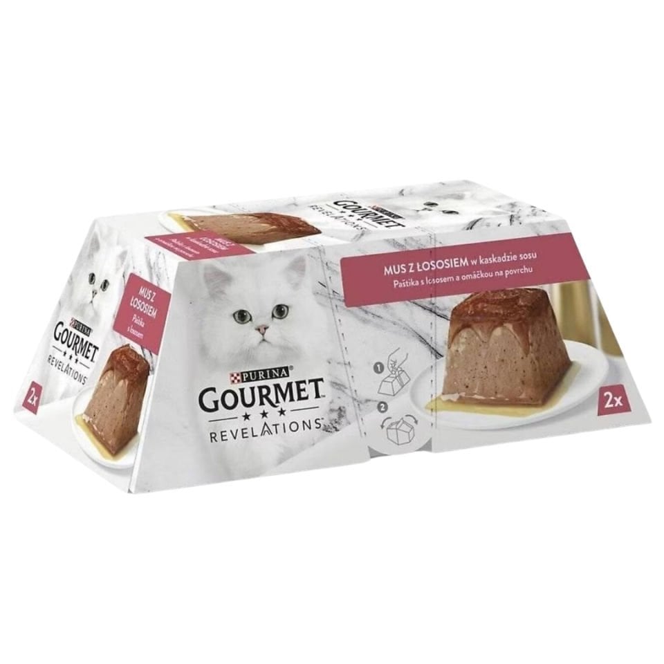 Gourmet Revelations Somonlu Kedi Yaş Maması 2 x 57 Gr