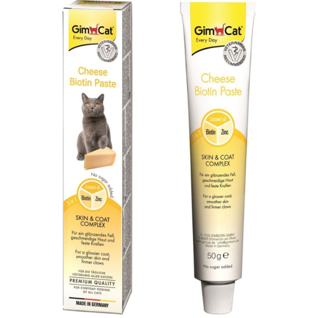 GimCat Biyotinli ve Peynirli Güzellik Macunu 50gr