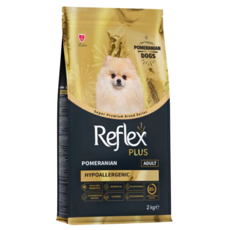 Reflex Plus HypoAllergenic Pomeranian Yetişkin Köpek Maması 2kg