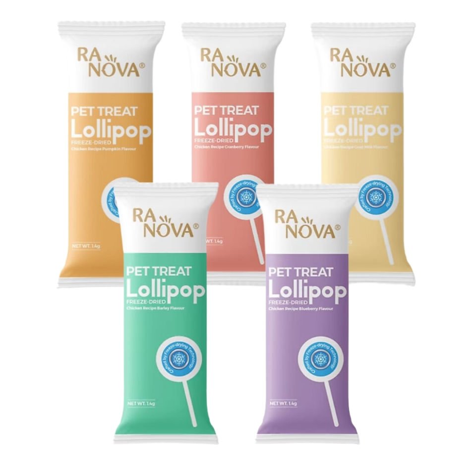RANOVA Lollipop Karışık Çeşitli Kedi Ödül Maması 1,4gr (15'li)