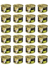 Gimcat Shinycat Tuna Balıklı Somonlu Fileto Konserve Kedi Maması 70 gr x 24 Adet
