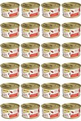 GimCat Shinycat SF Fileto Tuna Balıklı Domatesli Konserve Kedi Maması 70 Gr x 24 Adet
