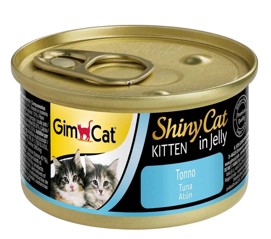 GimCat Shinycat Konserve Kedi Maması -Yavru Tuna Balıklı 70gr