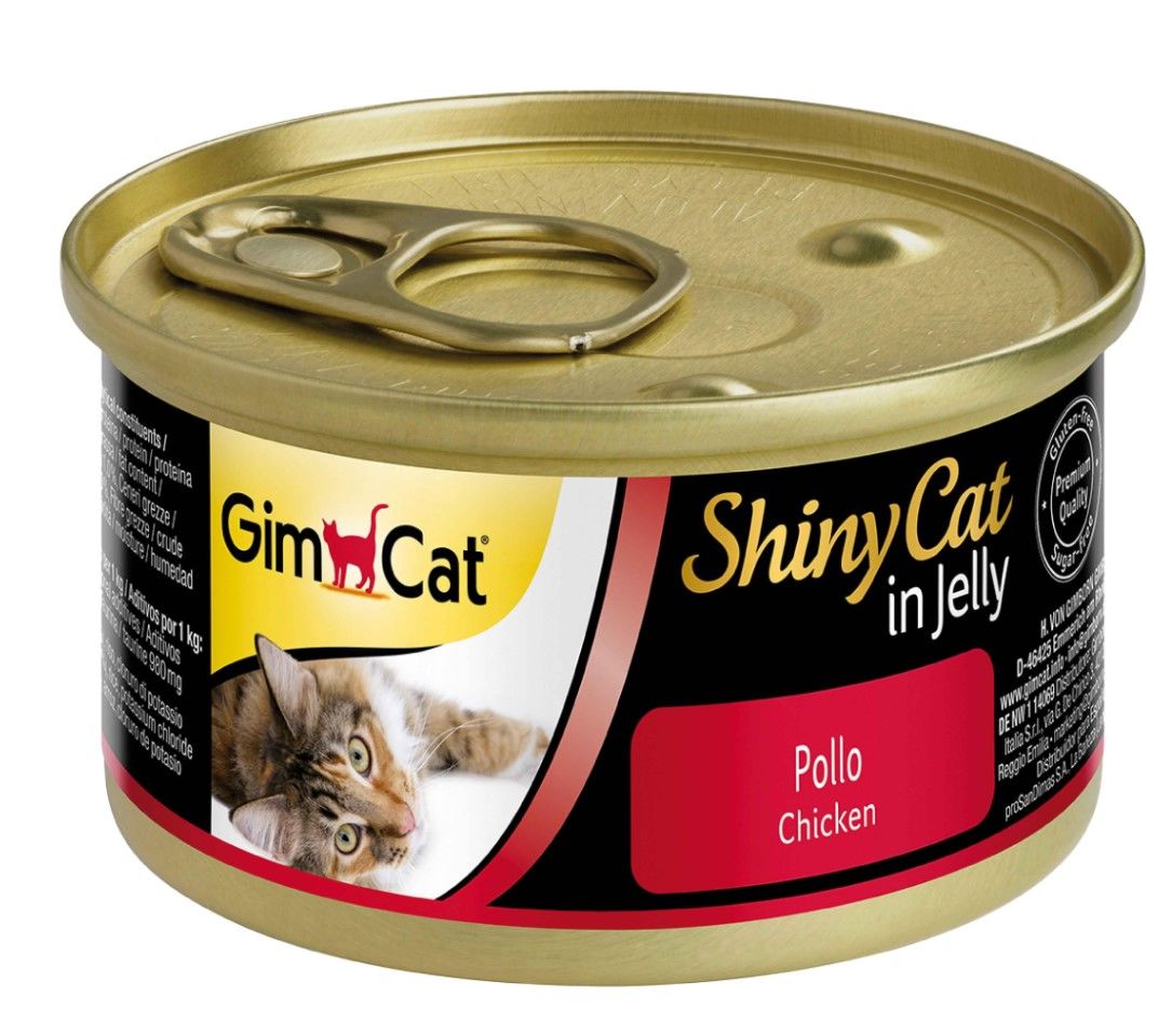 GimCat Shinycat Konserve Kedi Maması - Tavuklu 70gr