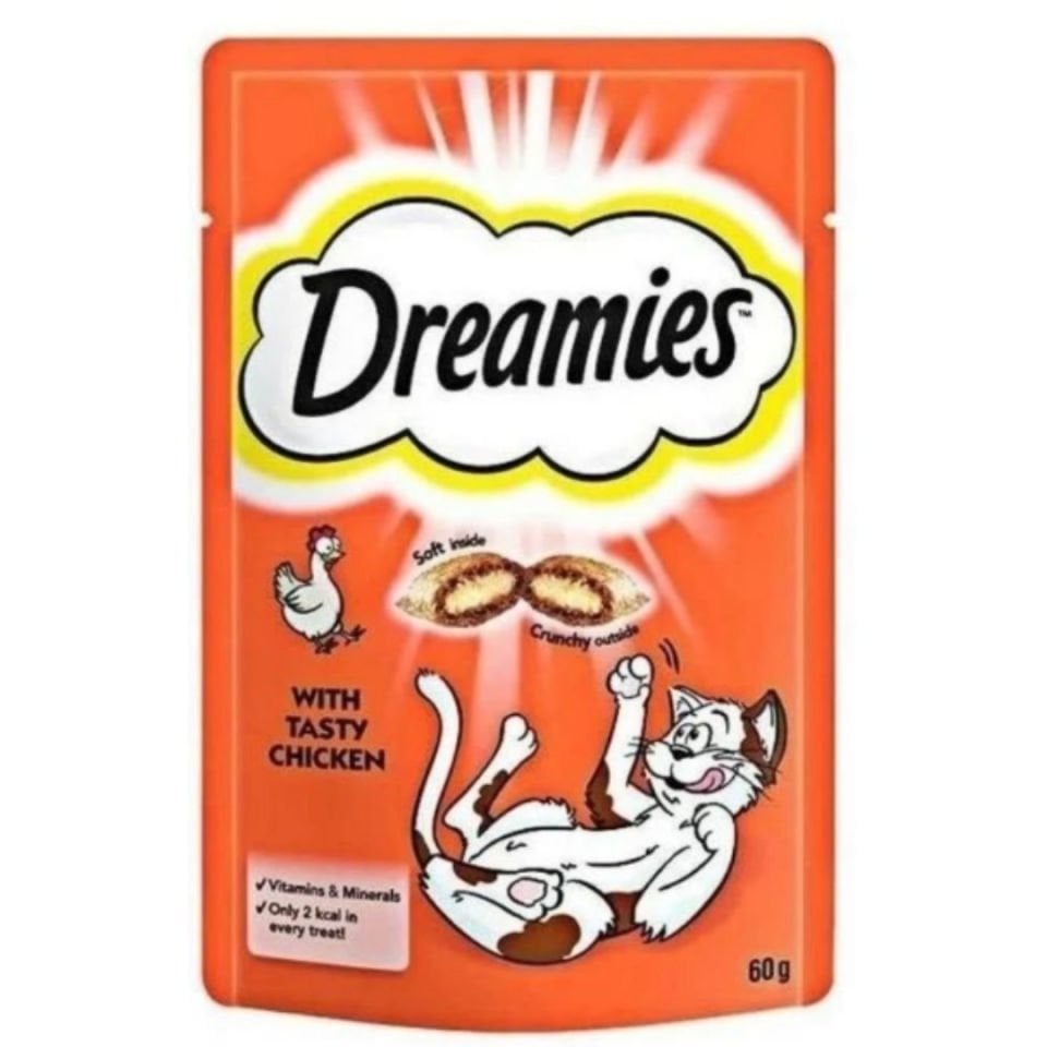 Dreamies Tavuklu Kedi Ödülü 60 Gr