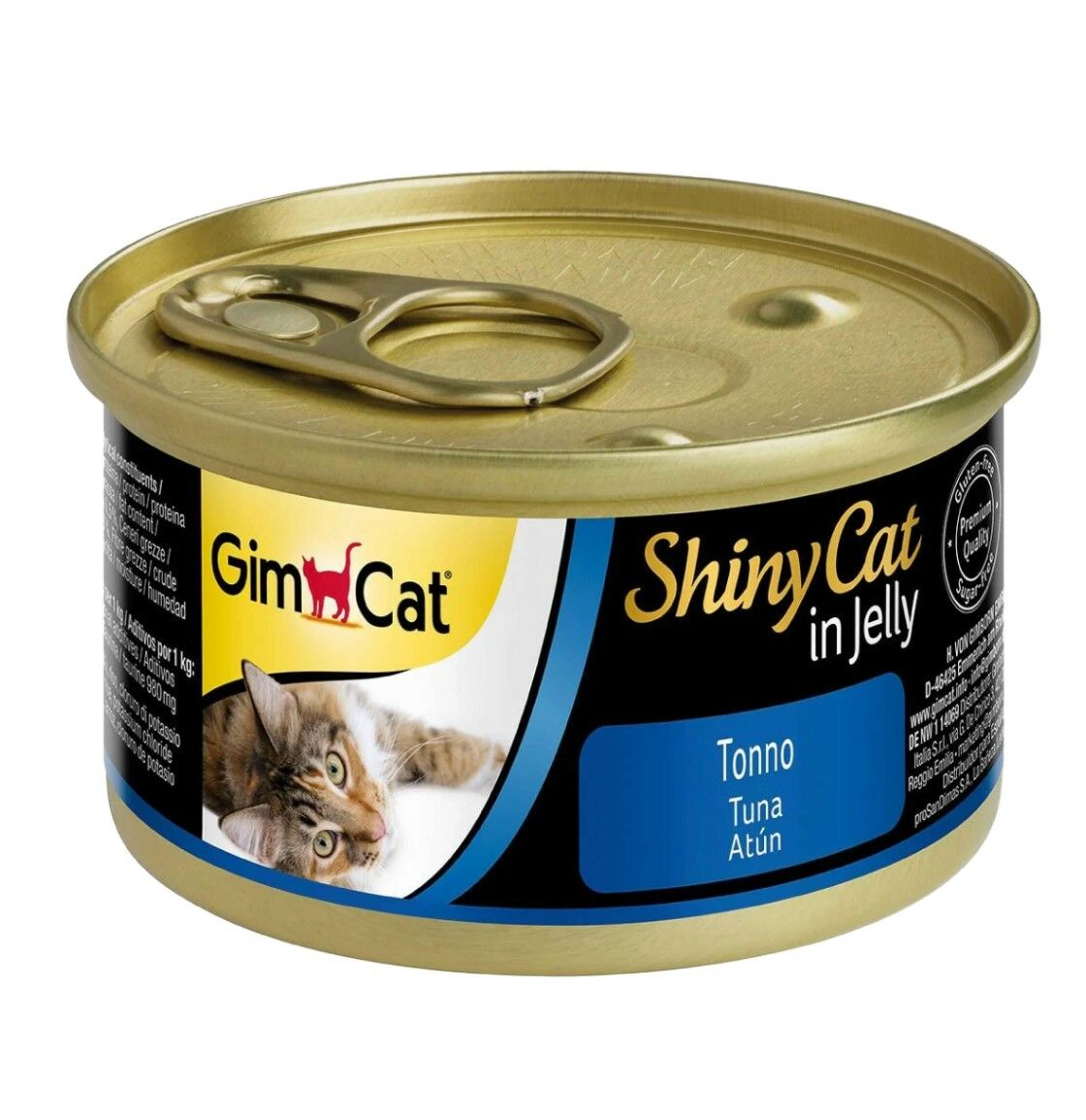 GimCat Shinycat Konserve Kedi Maması - Tuna Balıklı 70gr