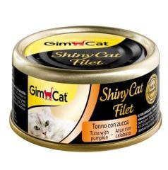 GimCat Shinycat Fileto Tuna Bal Kabaklı Kedi Maması 70 Gr