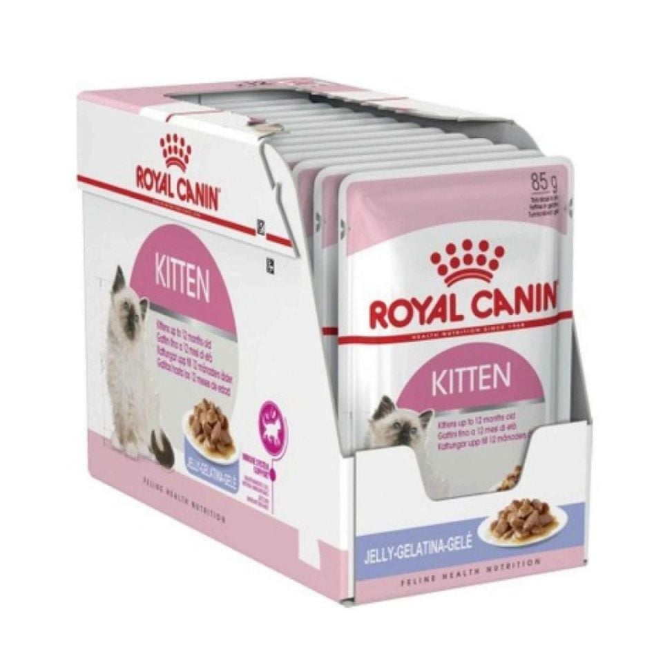 Royal Canin Kitten Pouch Jelly 85 Gr X 12 Adet