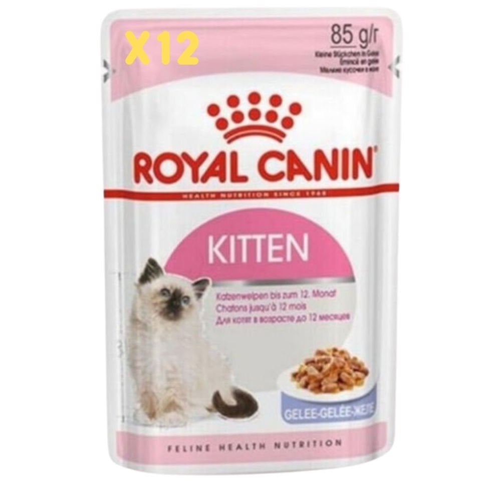 Royal Canin Kitten Pouch Jelly 85 Gr X 12 Adet