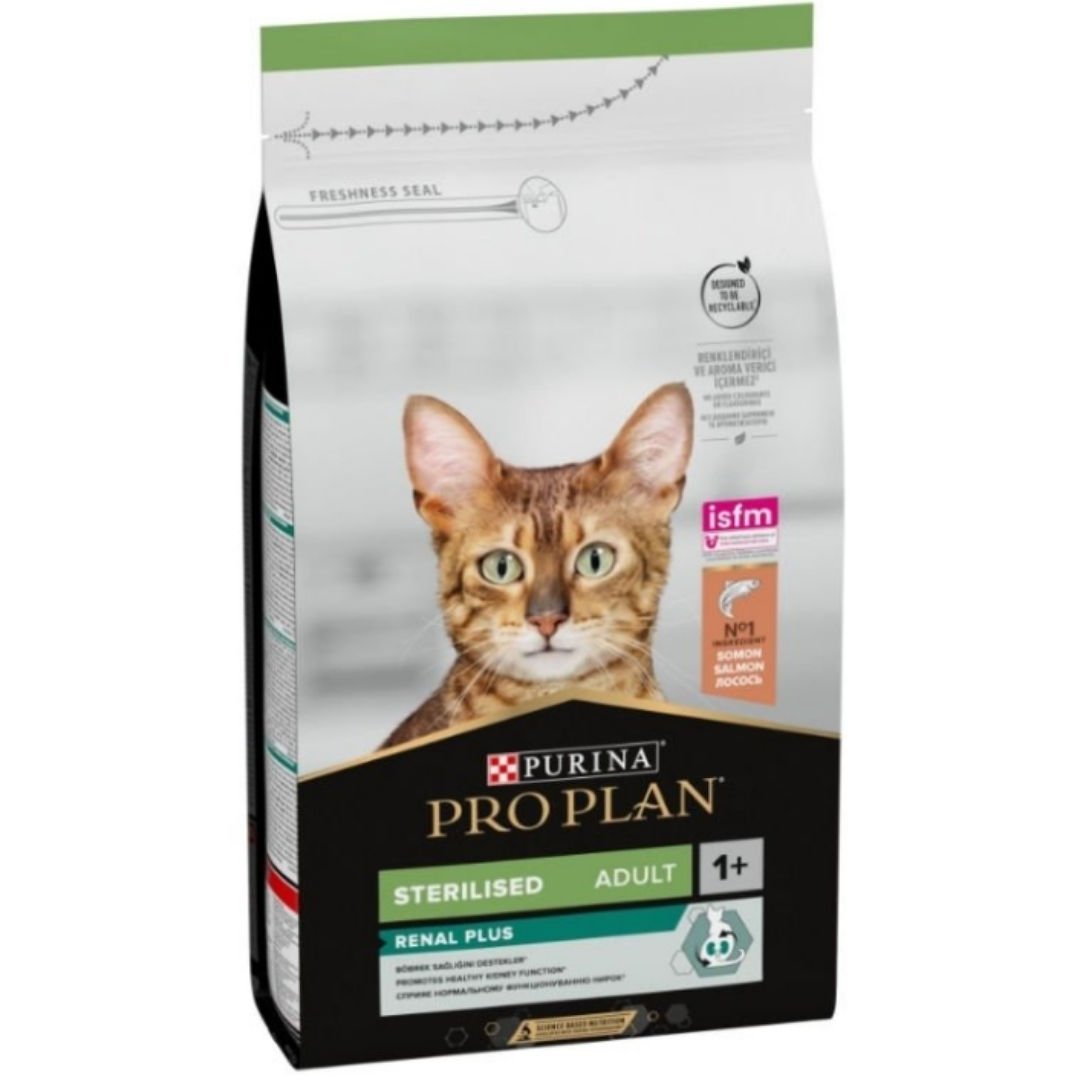 Pro Plan Sterilised Somonlu Kısırlaştırılmış Kedi Maması 1,5 Kg  ( 3 ADET PRO PLAN KISIR YAŞ MAMA HEDİYE )