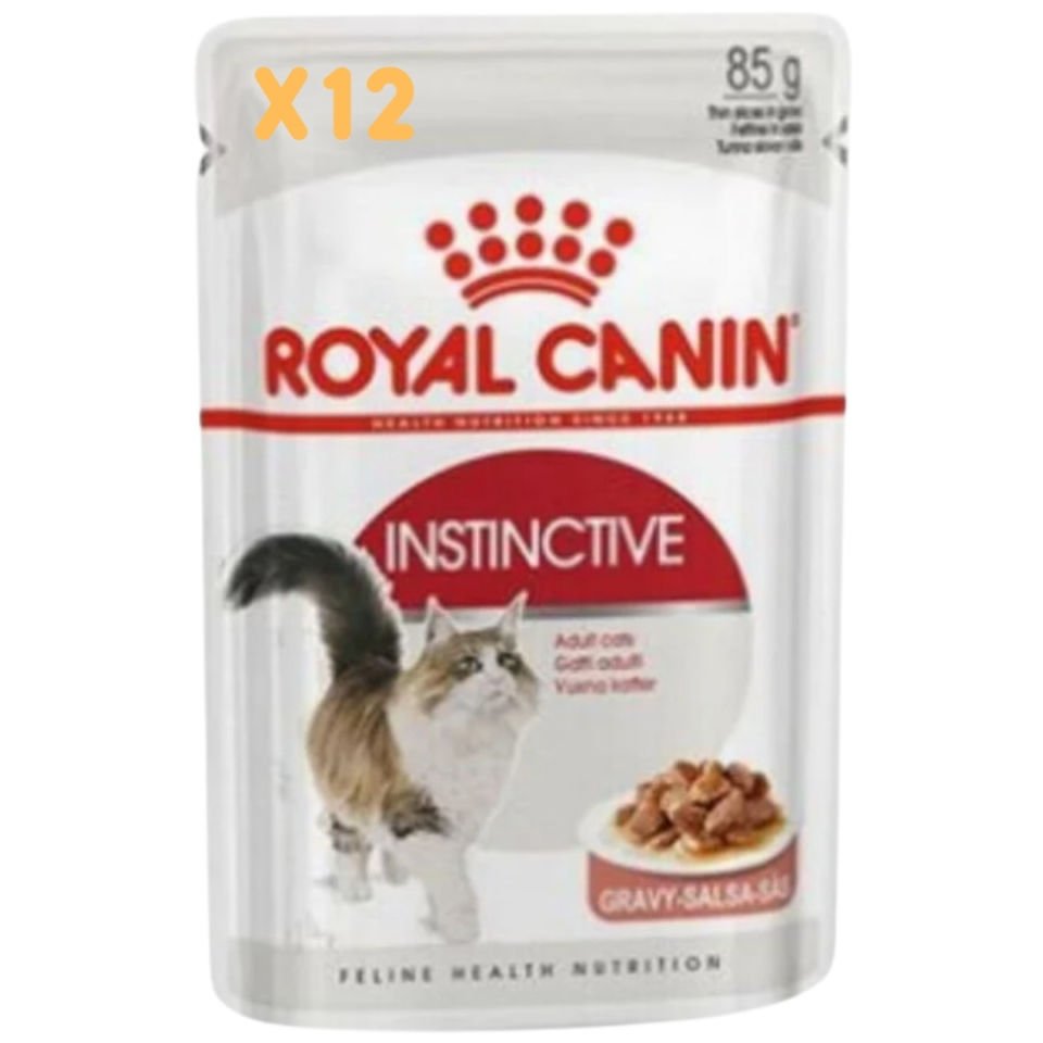 Royal Canin Gravy Instinctive Yaş Kedi Maması 85 Gr-(12 Adetx85 Gr)