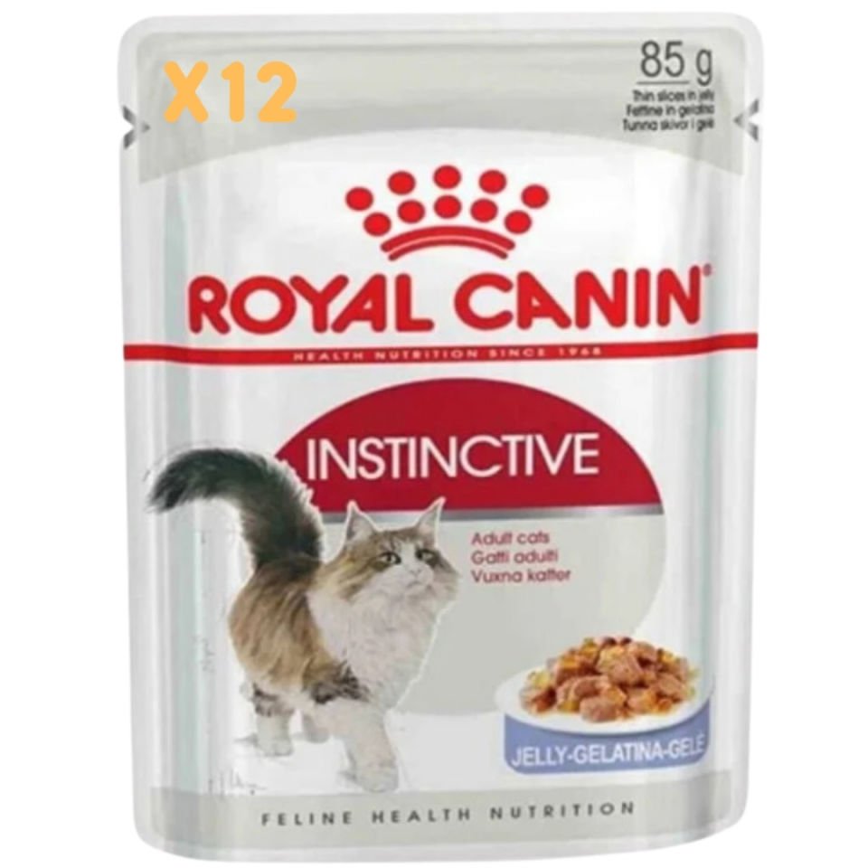 Royal Canin Jelly Instinctive Yaş Kedi Maması 85 Gr-(12 Adetx85 Gr)