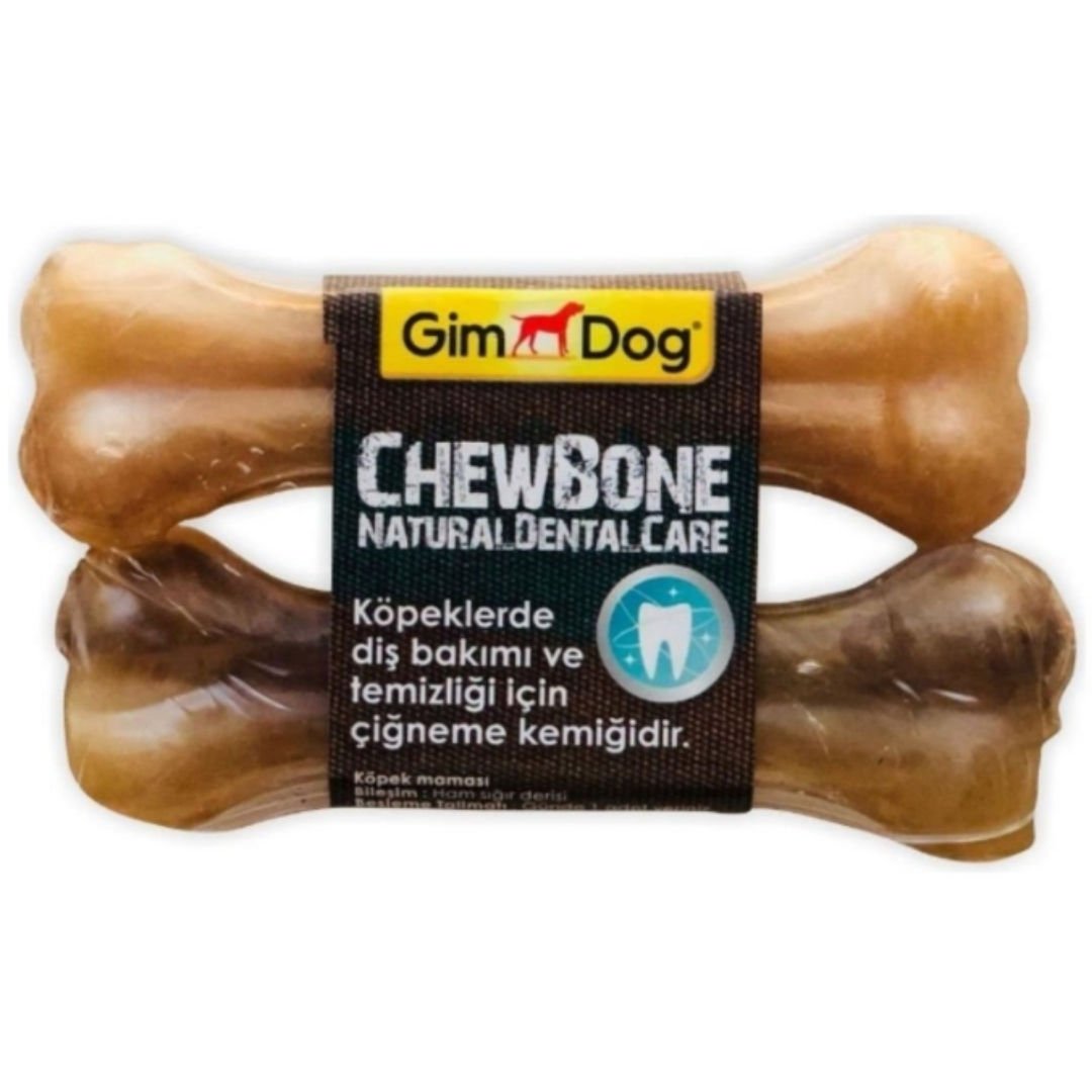 GimDog Mordimi Press Kemik 4,5'' - 11cm - 2li Naturel