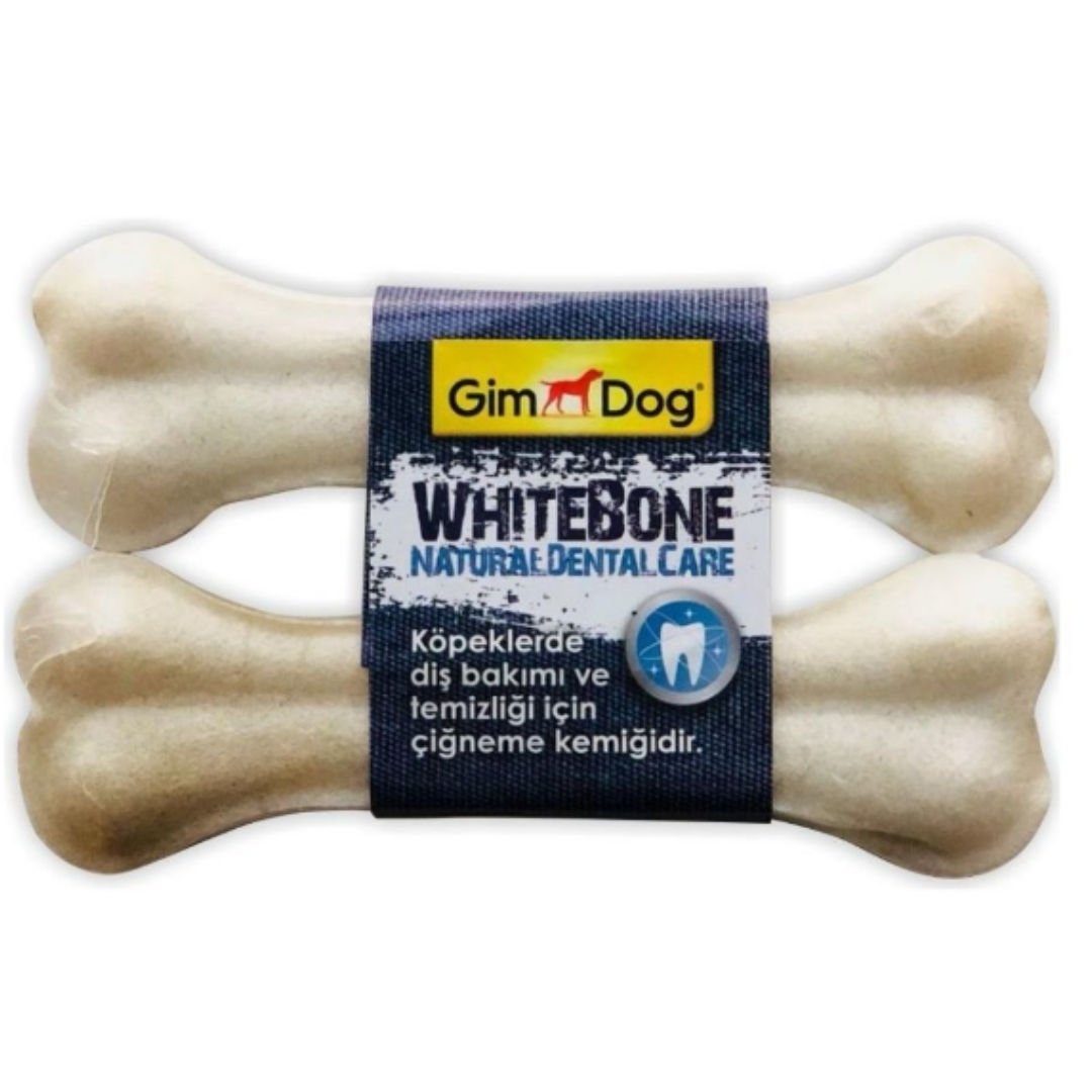GimDog Mordimi Press Kemik 5.5'' 2li White