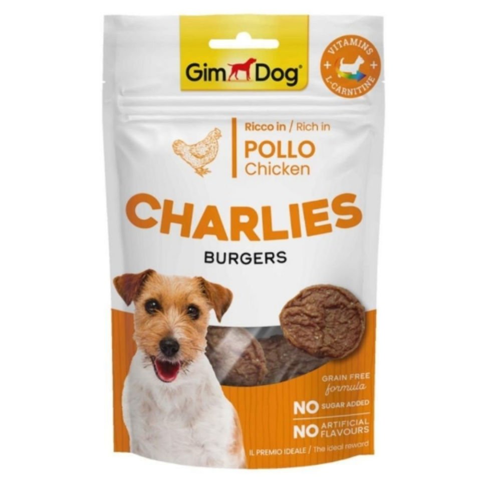Gimdog Charlies Burgers Tavuklu Köpek Ödülü 70Gr