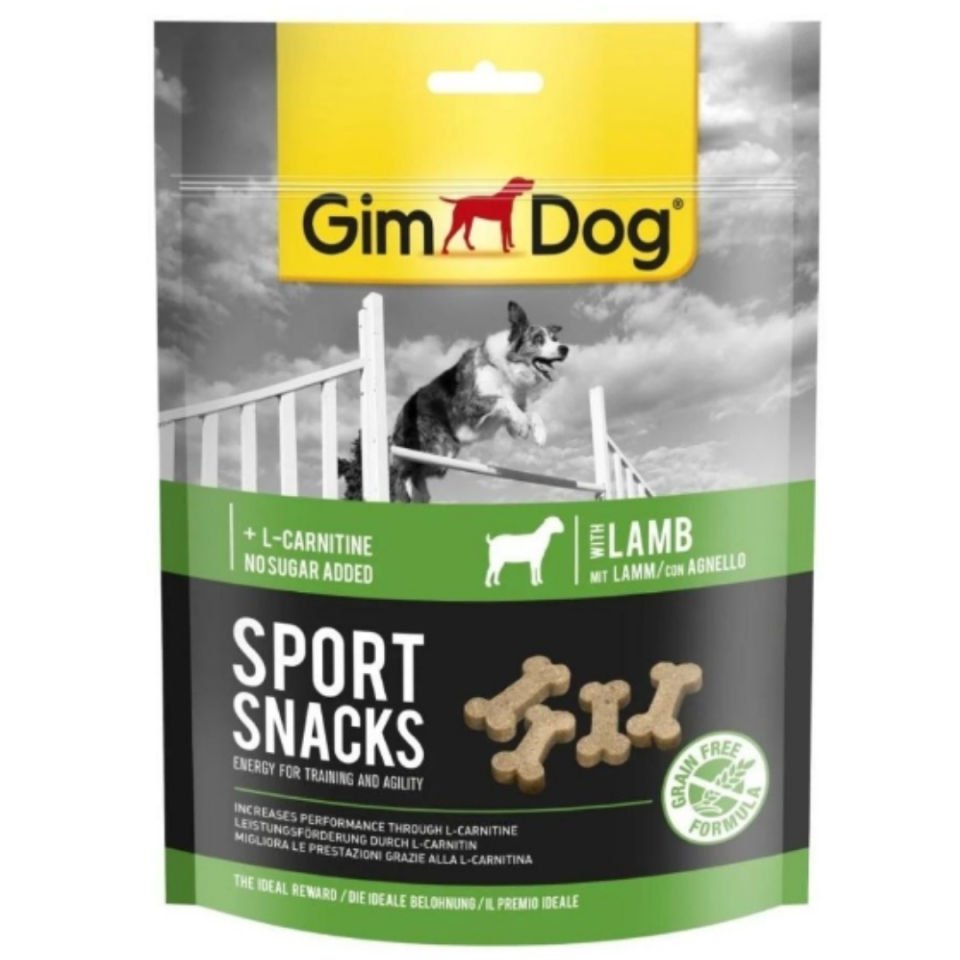 GimDog Sportsnacks Kuzu&L-Carnitinli Ödül Tableti 150 gr