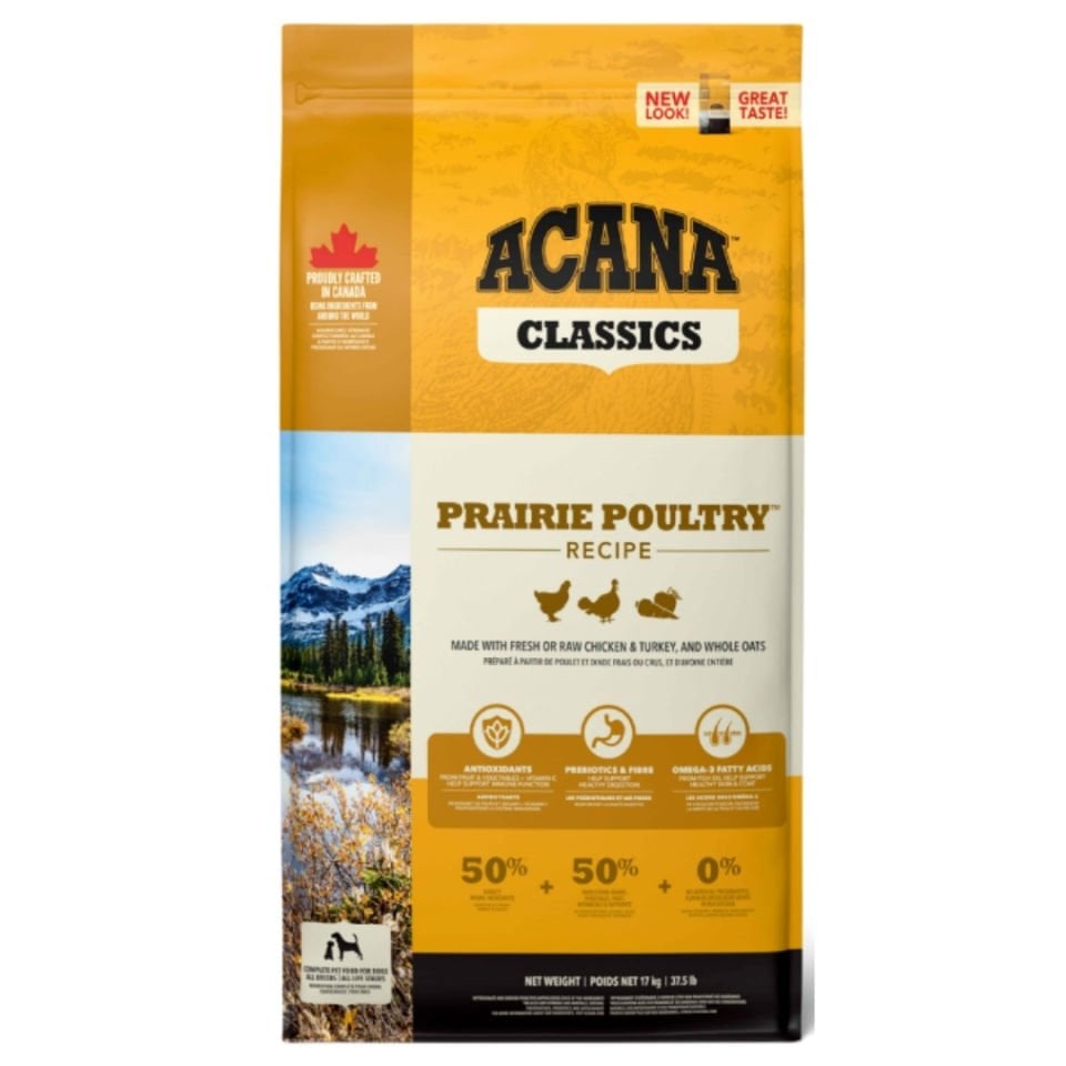 ACANA Classics - Prairie Poultry Köpek Maması 17 kg