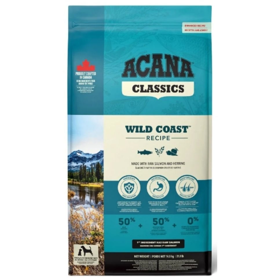 ACANA Classics - Wild Coast Köpek Maması 14,5 kg