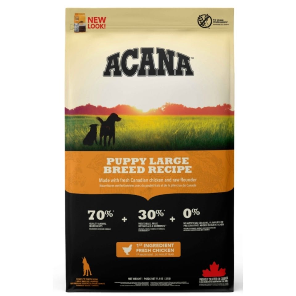 ACANA Heritage - Puppy Large Breed 11,4 kg - Büyük ırk yavru köpek maması