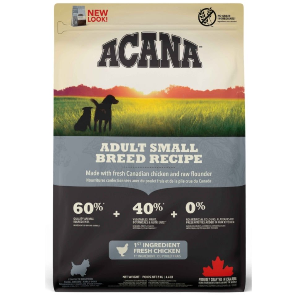 ACANA Heritage - Adult Small Breed 2 kg - Küçük ırk yetişkin köpek maması