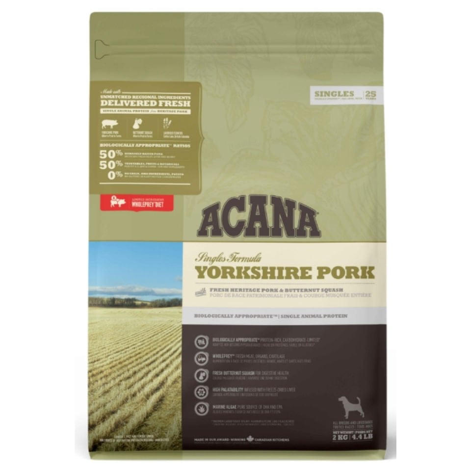 ACANA Singles - Yorkshire Pork Köpek Maması 2kg