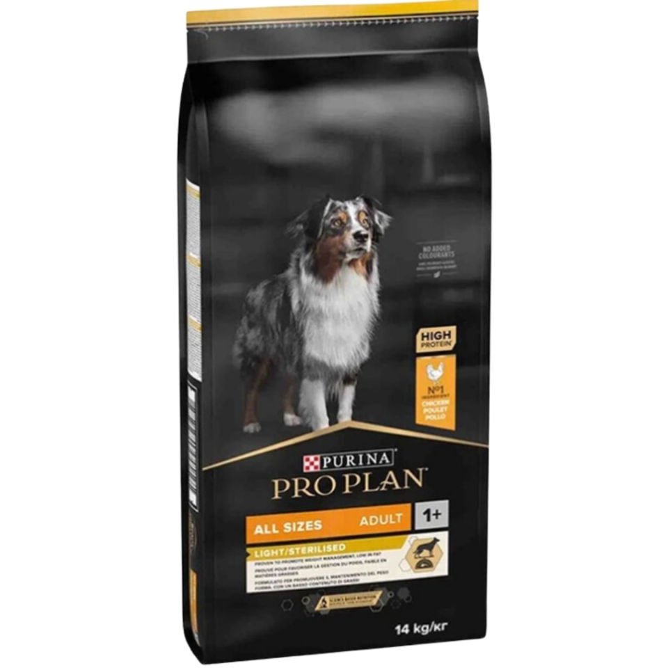 Proplan All Size Tavuklu-Pirinçli Light Köpek Maması 14 Kg