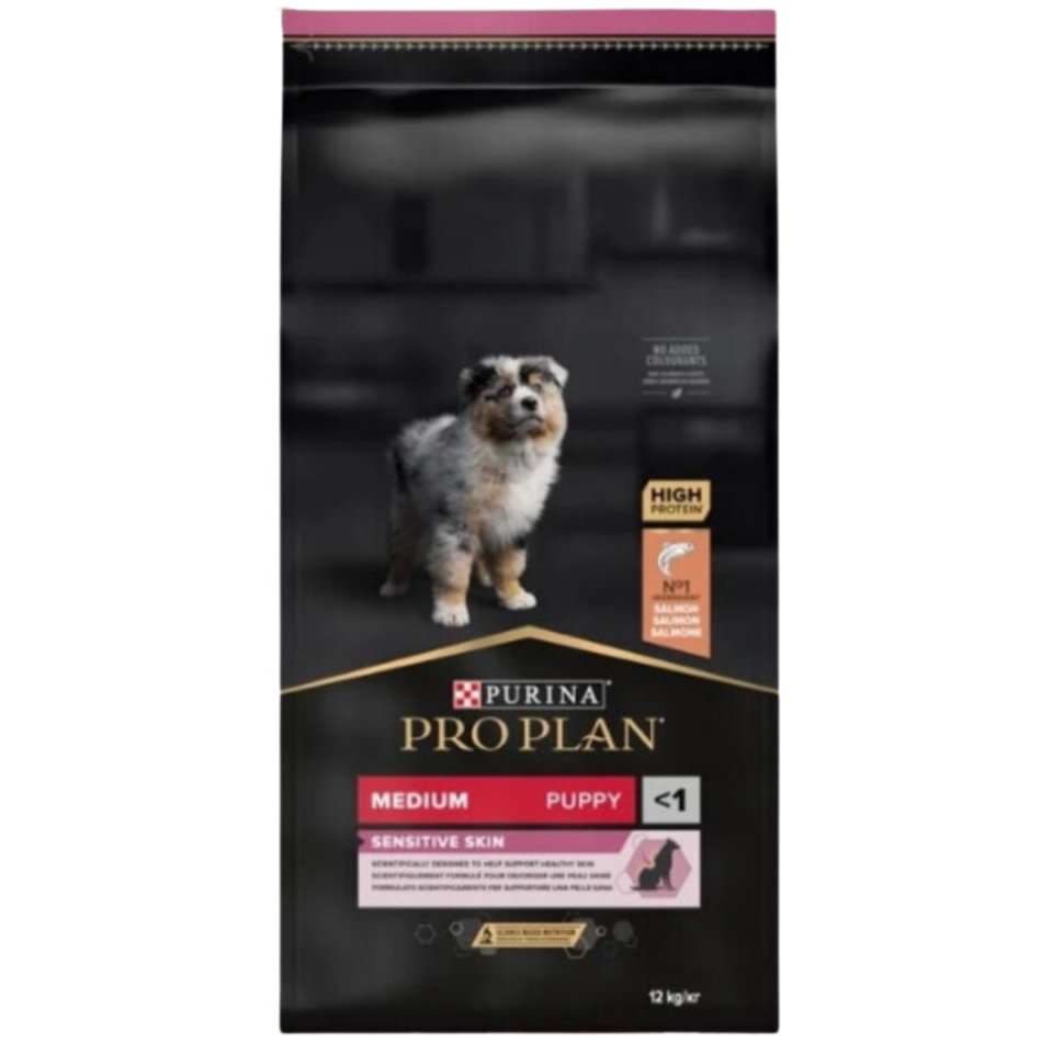 Pro Plan Puppy Sensitive Salmon Rice Medium 12 kg