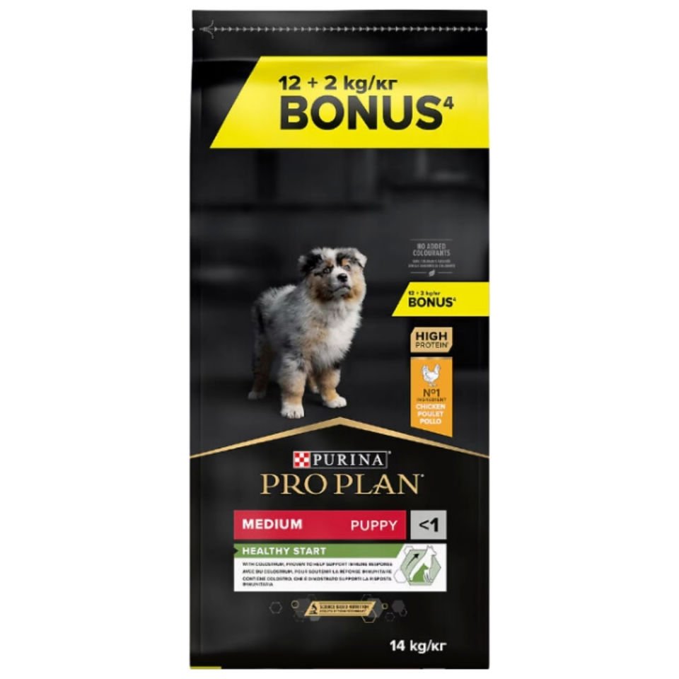 Pro Plan Tavuklu Yavru Köpek Maması 12+2 Kg
