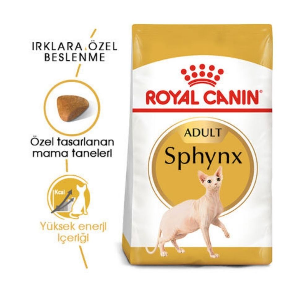 Royal Canin Sphynx Özel Irk Yetişkin Kedi Maması 2 Kg