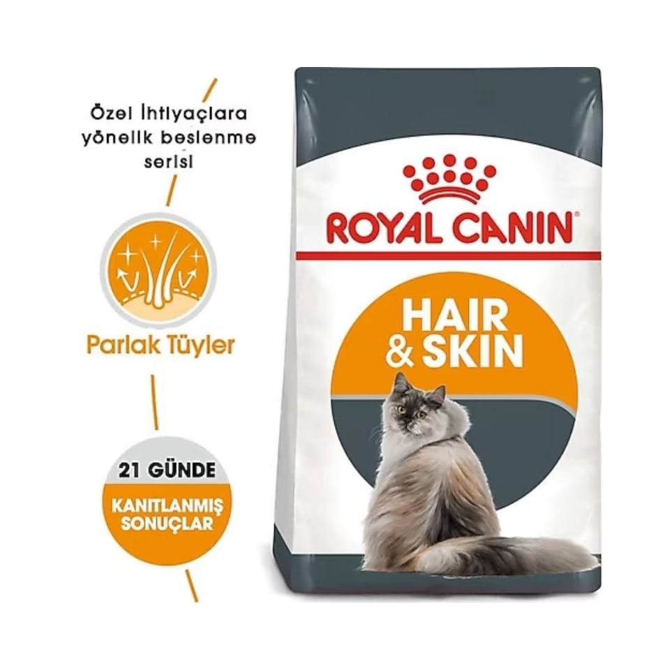 Royal Canin Hair Skin Hassas Tüylü Kediler İçin Mama 2 kg
