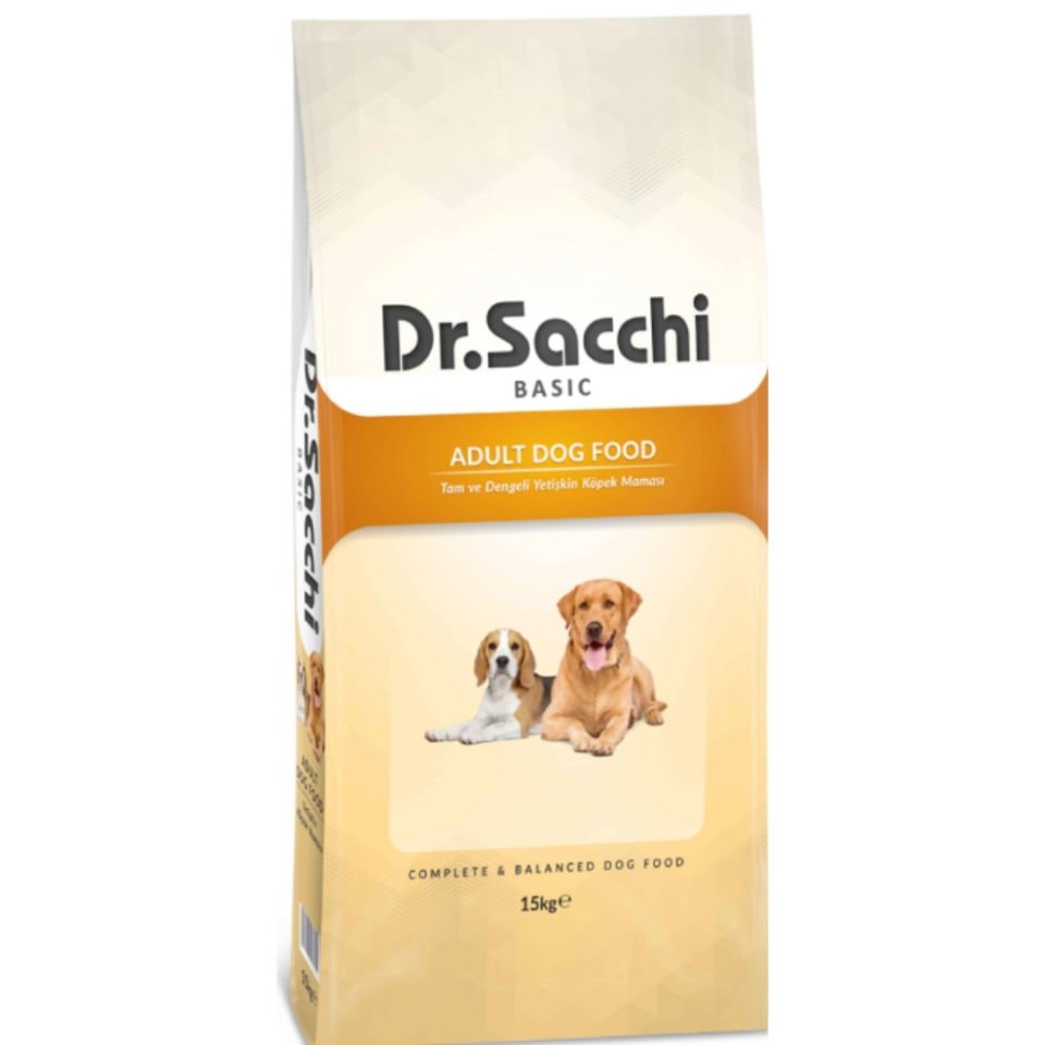 Dr.Sacchi Basic Chicken Yetişkin Köpek Maması 15kg