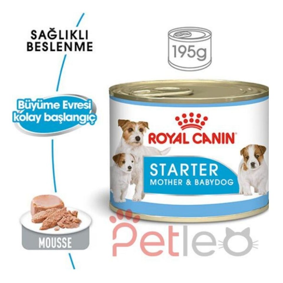 Royal Canin Starter Anne ve Yavru Köpek Konservesi 195gr