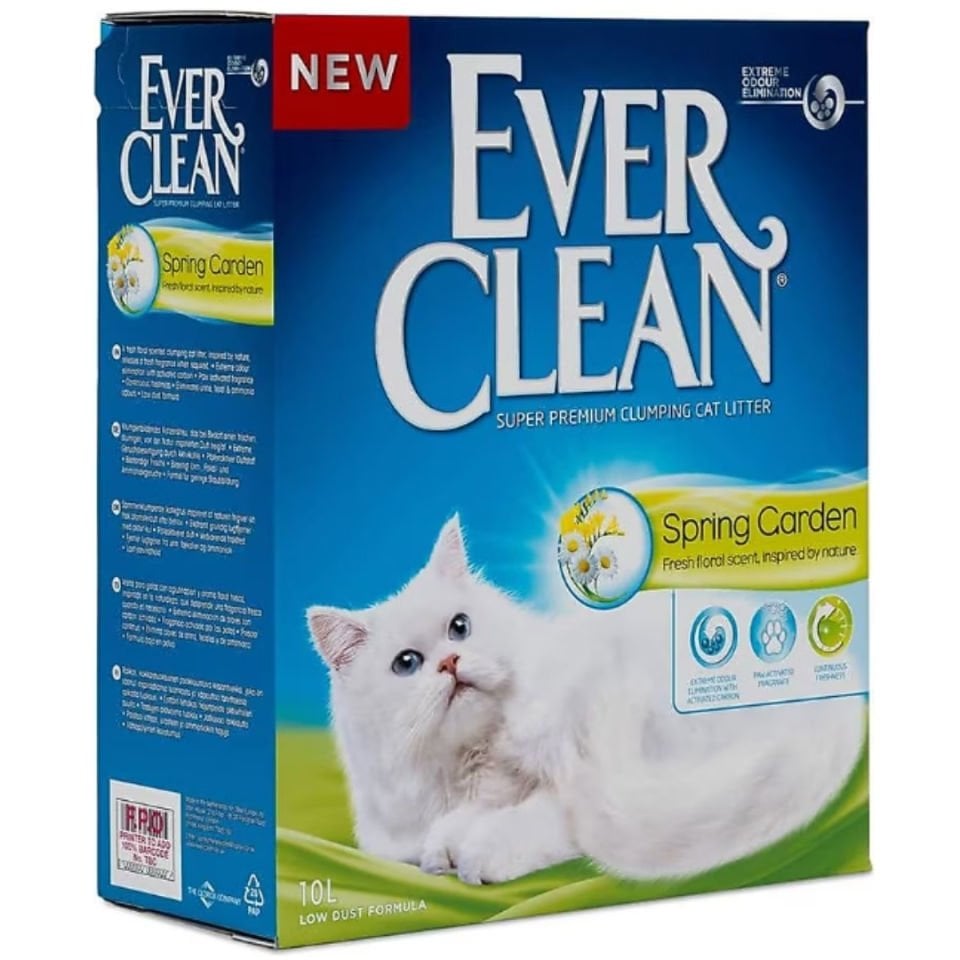 Ever Clean Spring Garden Çiçek Kokulu Topaklanan Kedi Kumu 10lt