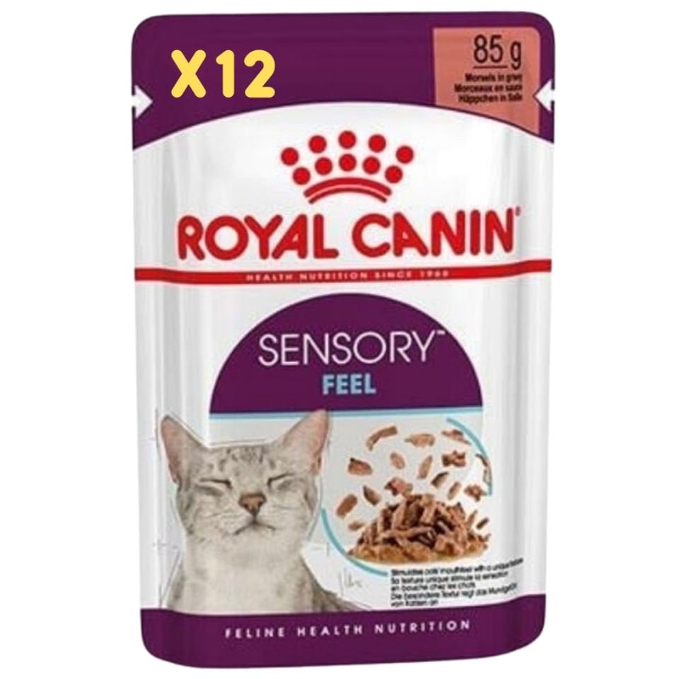 Royal Canin Sensory Feel Yetişkin Kedi Konservesi 12x85 gr
