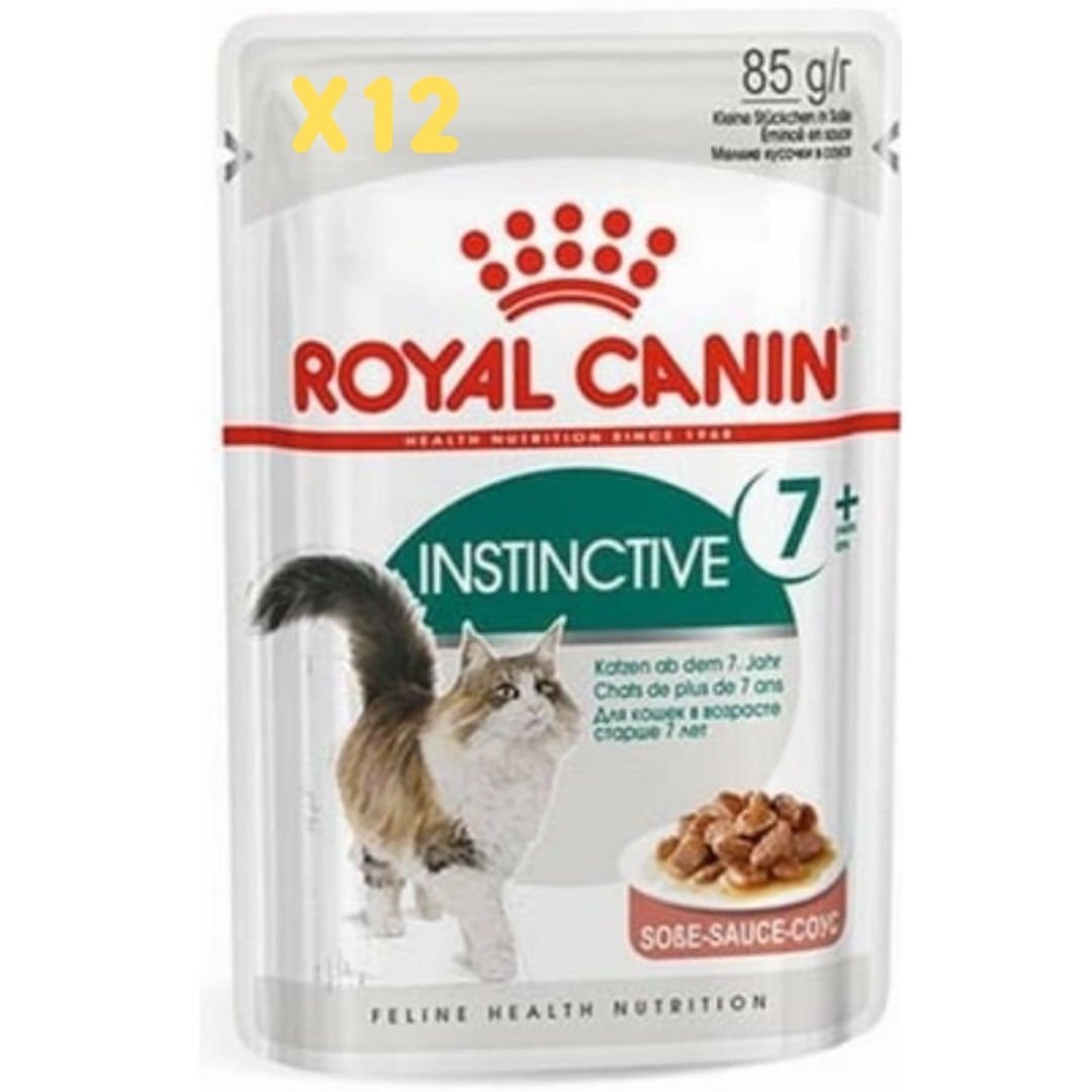 Royal Canin Gravy İnstinctive +7 Yaş Kedi Maması 12x85 gr