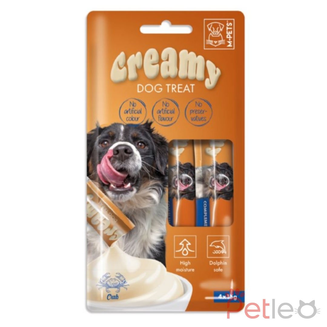 M-Pets Köpek Ödülü Creamy Yengeçli 4X15GR