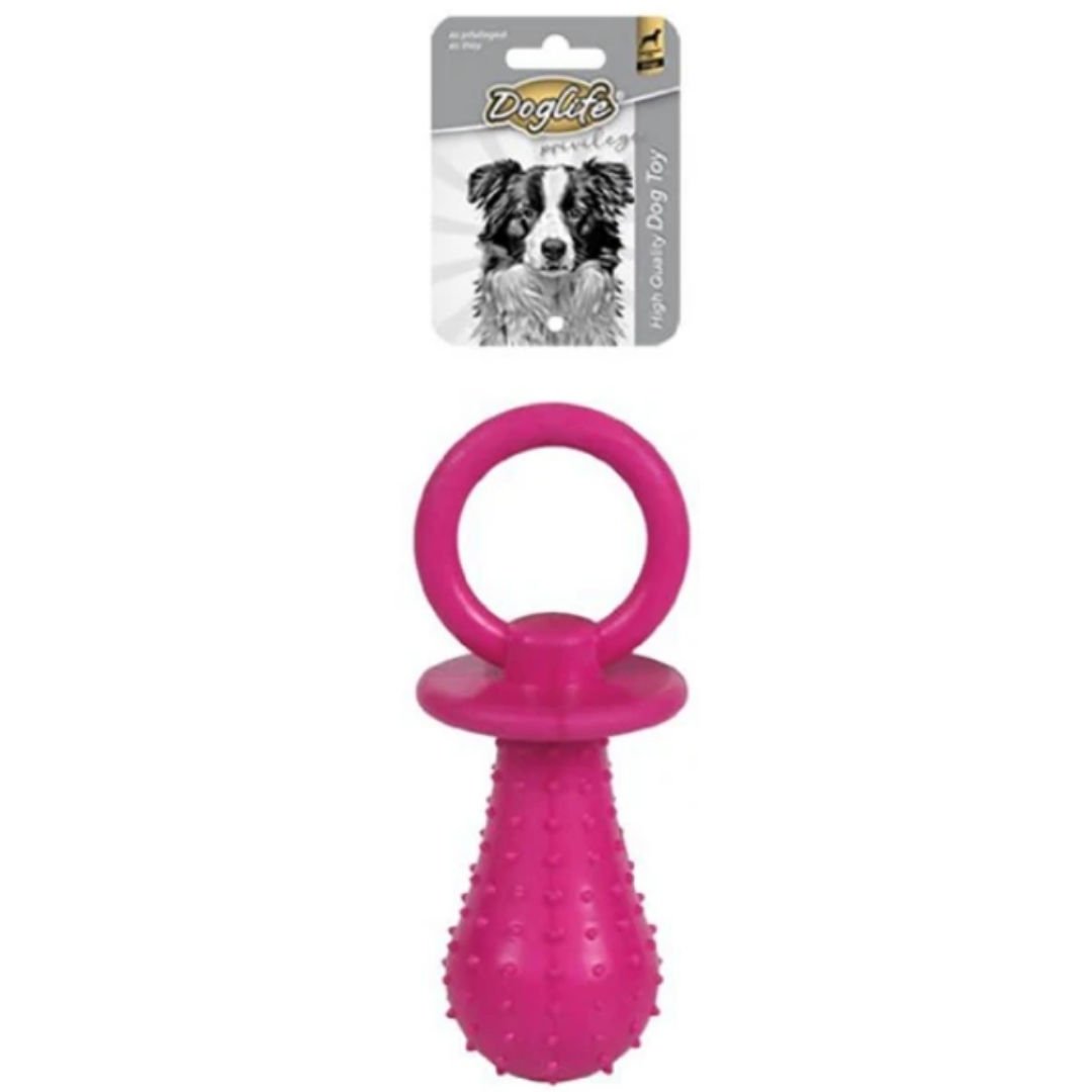 Doglife Köpekler İçin Kauçuk Soother Zilli (L) Oyuncak