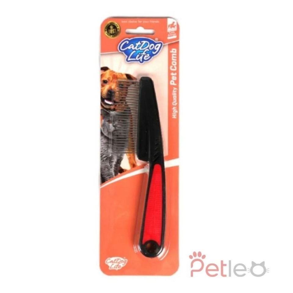 CAT&DOGLİFE Kedi Ve Köpekler İçin Tek Taraflı Tarak
