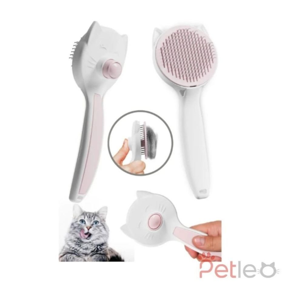 Kedi Köpek Tüy Toplama Tarağı Kulaklı