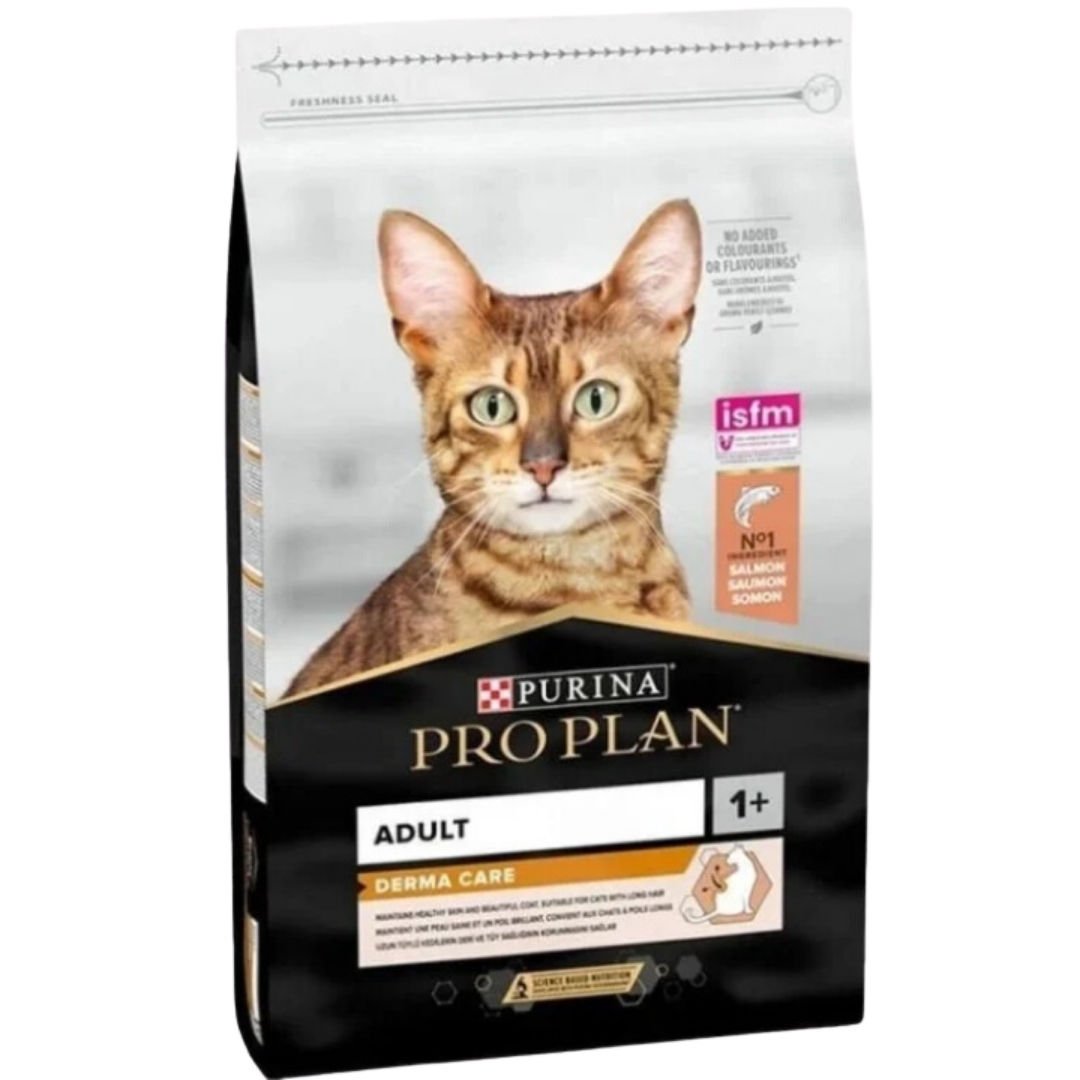 Pro Plan Elegant Derma Plus Somonlu Tüy Yumağı Önleyici Yetişkin Kedi Maması 3 Kg