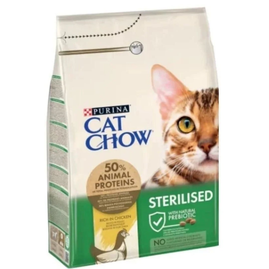 Cat Chow Tavuklu Kısırlaştırılmış Kedi Maması 3kg